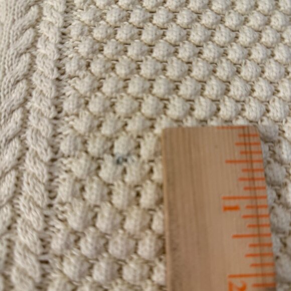 J. Crew Cotton cable-knit crewneck sweater Size XXL - Picture 13 of 14